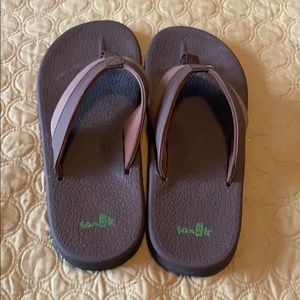Sanuk Flip Flops-men’s size 10